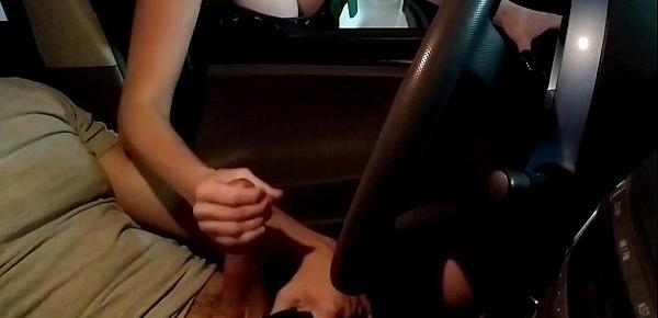  A YOUNG GIRL SEES ME TOUCHING MY COCK IN THE SHOPPING CENTER PARKING AND I PAY HER TO SUCK IT.